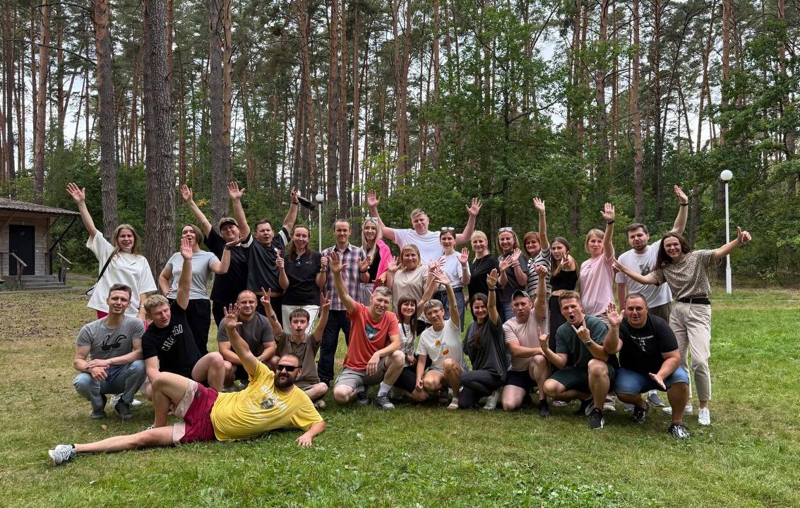 Команда «Гомельгипрозем» на тимбилдинге! Команда «Гомельгипрозем» на тимбилдинге!